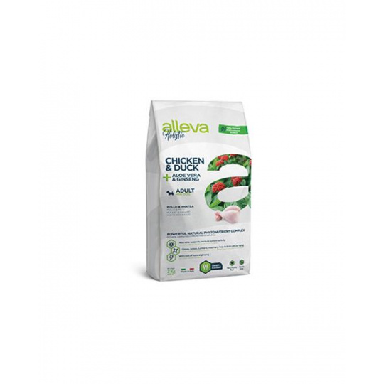 Alleva HOLISTIC dog adult mini kuracie & kačacie 2 kg