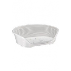 Pelech plast SIESTA DLX 6 biely 70,5x52x23,5cm FP Pelech plast SIESTA DLX 6 biely 70,5x52x23,5cm FP