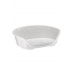 Pelech plast SIESTA DLX 6 biely 70,5x52x23,5cm FP