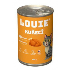 Louie Cat konz. Kuracie s prebiotikami 400g Louie Cat konz. Kuracie s prebiotikami 400g
