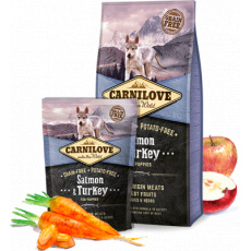 Carnilove Dog Salmon & Turkey for Puppies 4kg Carnilove Dog Salmon & Turkey for Puppies 4kg