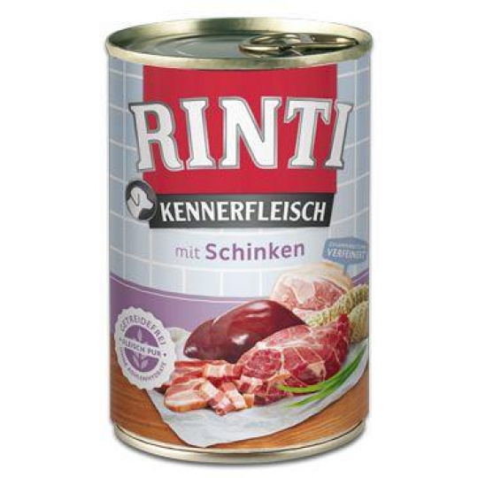 Rinti Dog Kennerfleisch konzerva šunka 400g