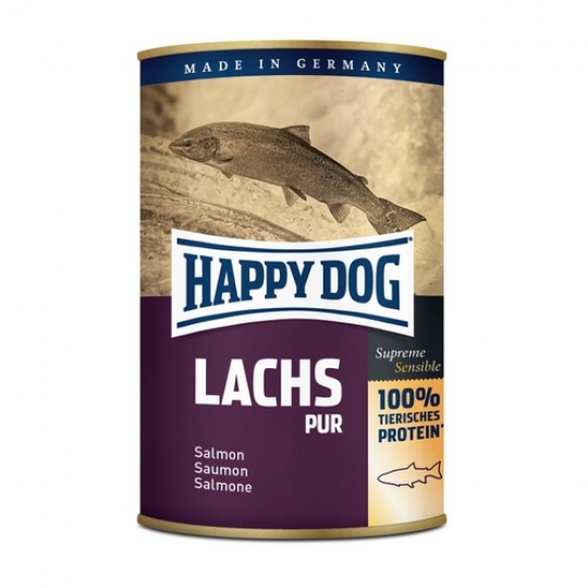Happy Dog Konzerva Lachs Pur Losos 200 g Happy Dog Konzerva Lachs Pur Losos 200 g