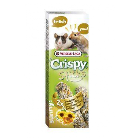 VL Crispy Sticks pro pískomil/myš Sunflower&Honey 110g