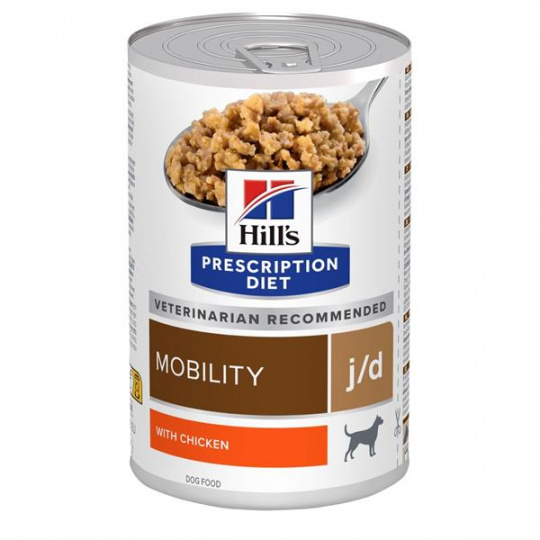 HILLS PD Ca Adult j/d Mobility Chicken konzerva 370 g