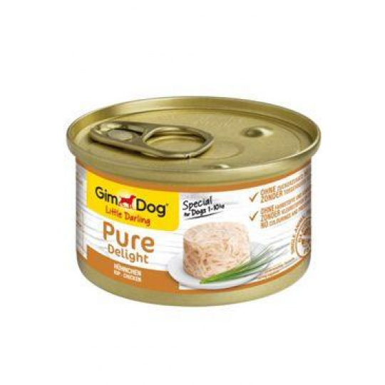 GimDog Pure Delight konz. kurča 85g