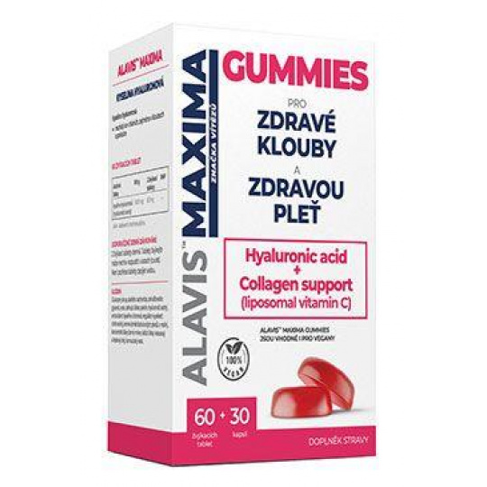 Alavis MAXIMA Gummies 60tbl+30cps