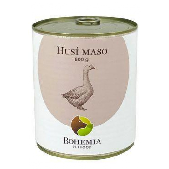 BOHEMIA MASO Husacie vo vlastnej šťave 800g
