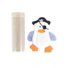 Hračka mačka PIRATE plniaca+šanta biela Zolux