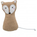 Filcová líška 13 cm, catnip, béžová