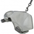 Postroj VESTA s vodítkom pre mačku 24-42 cm/1,20 m, sivá