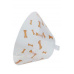Ochranný golier BUSTER plastový Bone oranžový 12,5cm