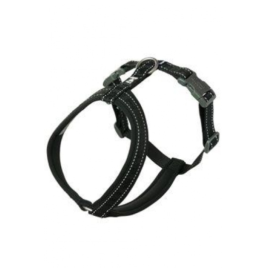 Postroj Y Hurtta Casual ECO čierny 70-80cm Postroj Y Hurtta Casual ECO čierny 70-80cm