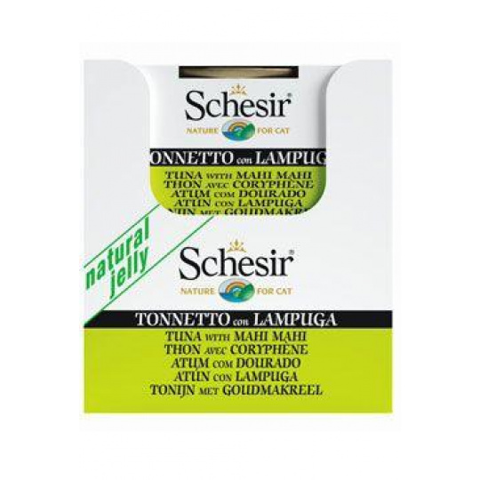 Schesir Cat konz. Dospelý tuniak/mahi mahi 85g