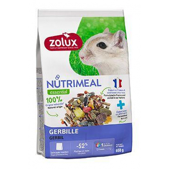 Krmivo pre pieskomily NUTRIMEAL mix 650g Zolux Krmivo pre pieskomily NUTRIMEAL mix 650g Zolux
