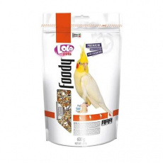LOLO Foody kompletné krmivo pre korely 600 g Doypack