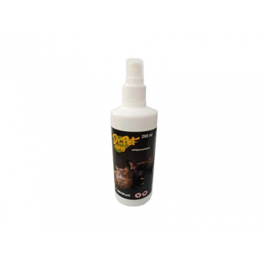 Sprej Dr.Pet antiparazitárny s repelentným účinkom pre psy a mačky 200 ml (tick and flea repellent spray for dogs and cats)