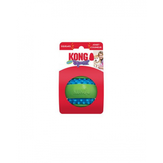 Hračka Kong Dog Squeezz Goomz Lopta, TPE, zeleno modrá M Hračka Kong Dog Squeezz Goomz Lopta, TPE, zeleno modrá M