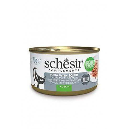 Schesir Cat konz. Adult tuniak/oliheň 70g