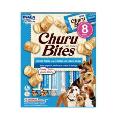 Churu Dog Bites Chicken wraps Chicken&Cheese 8x12g