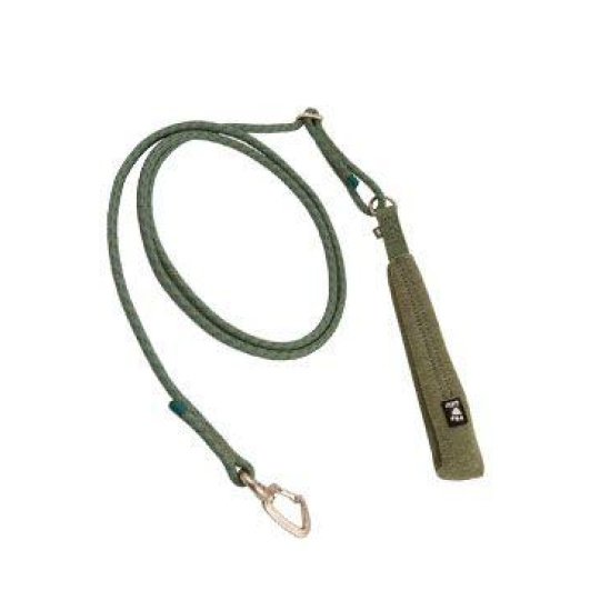 Vodítko Hurtta Adjustable lanové zelené 120-180cm/11mm