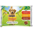 Nestlé Friskies dog Adult Multipack hovädzie&kuracie&jahňacie kapsička 4x100 g