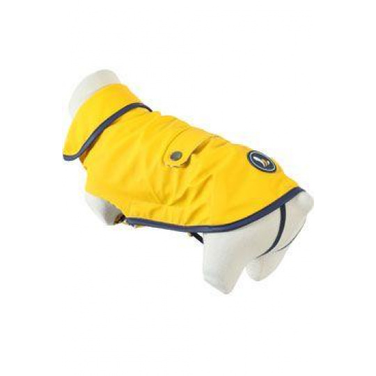 Obleček pláštenka pre psov ST MALO žltá 30cm Zolux