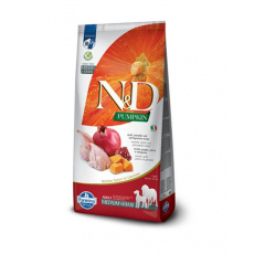 N&D Pumpkin DOG Adult M/L Quail & Pomegranate 12kg