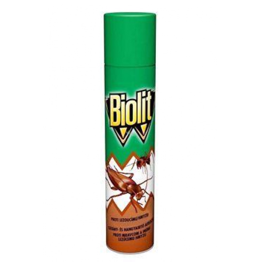 Biolit sprej proti lezúcemu hmyzu 400ml Biolit sprej proti lezúcemu hmyzu 400ml