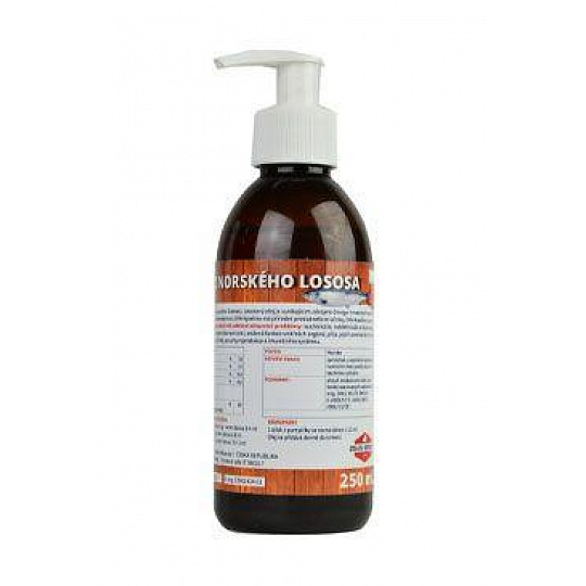 Lososový olej 100% pes, mačka ZEUS 250ml Lososový olej 100% pes, mačka ZEUS 250ml