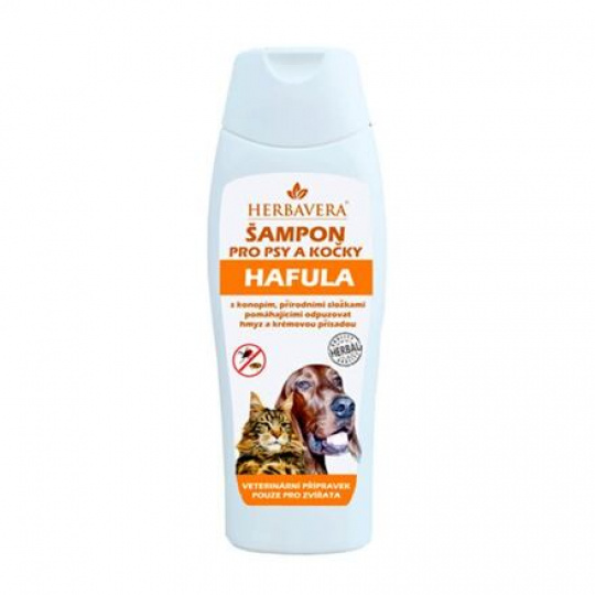 Šampón antiparazitný pre psy a mačky HAFULA 250 ml