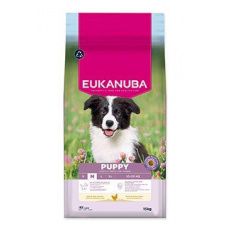 Eukanuba Dog Puppy Medium bohaté na čerstvé kuracie mäso 15kg
