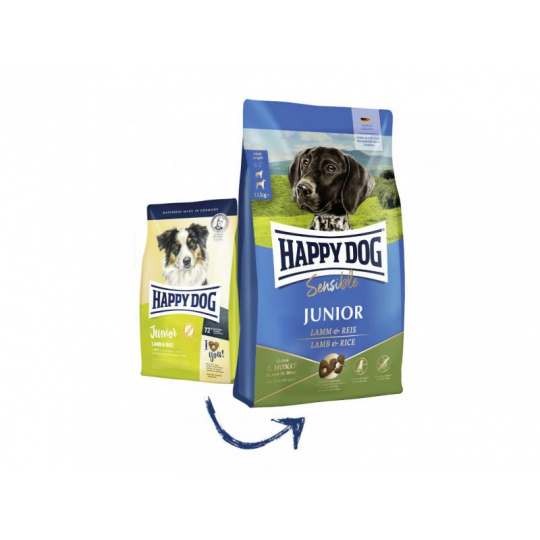 Happy Dog Junior Lamb & Rice 1 kg Happy Dog Junior Lamb & Rice 1 kg