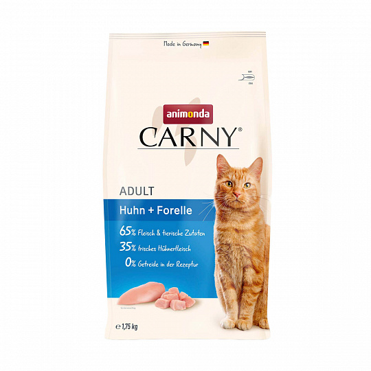 ANIMONDA Carny Adult - kuře + pstruh 1.75 kg ANIMONDA Carny Adult - kuře + pstruh 1.75 kg