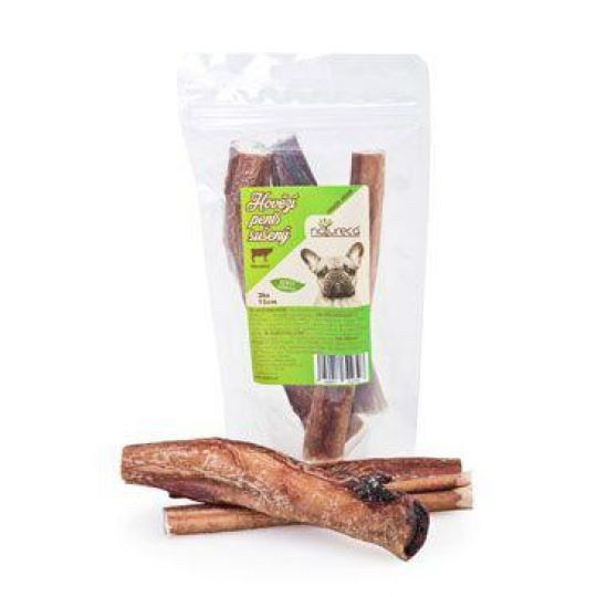 NATURECA pochúťka Hovädzí penis sušený 15cm, 3ks