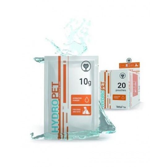 VetaPro Hydropet 10 g x 20 vrecúšok VetaPro Hydropet 10 g x 20 vrecúšok