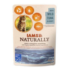 Iams Cat Adult tuňák v omáčce kapsa 85g