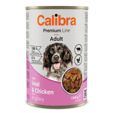 Calibra Dog Premium konz. with Veal&Chicken 1240g