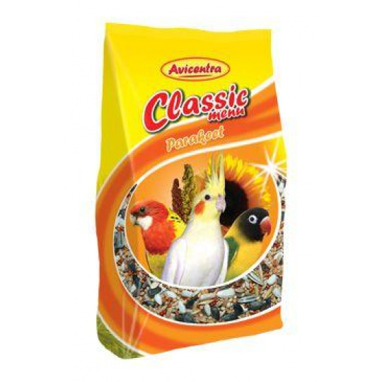 Avicentra Classic menu malý papoušek  500g