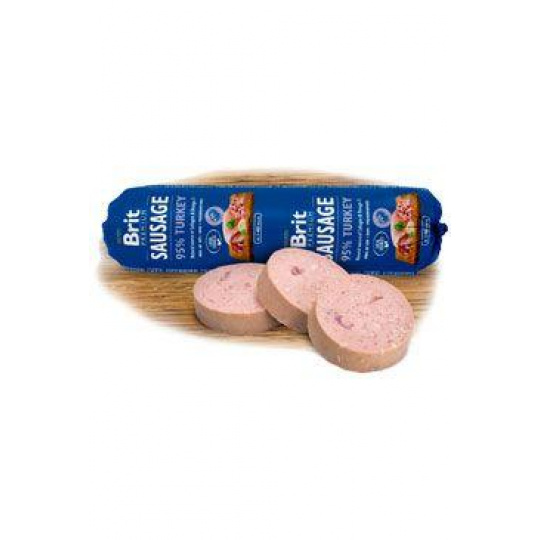 Saláma BRIT dog Turkey 800 g