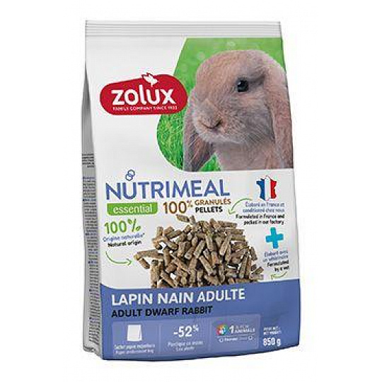 Krmivo pro králíky Adult NUTRIMEAL 850g Zolux Krmivo pro králíky Adult NUTRIMEAL 850g Zolux