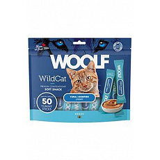 WOOLF WildCat Cream Regular Tuna&Codfish 50x14g