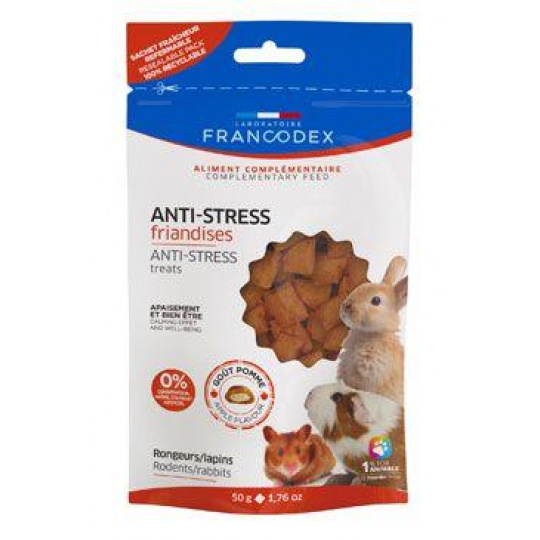 Francodex pochúťka Anti-stress pre hlodavce 50g Francodex pochúťka Anti-stress pre hlodavce 50g