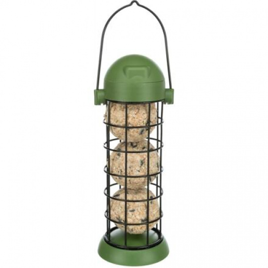 Zásobník na 3 lojové gule, so strieškou, o 8 × 22 cm, zelený