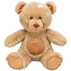 Be Eco medvěd TEDDY, plyšová hračka se zvukem, 23 cm Be Eco medvěd TEDDY, plyšová hračka se zvukem, 23 cm