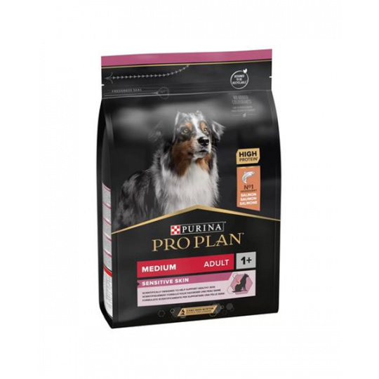 ProPlan MO Dog Adult Medium Sensitive Skin losos 3 kg ProPlan MO Dog Adult Medium Sensitive Skin losos 3 kg
