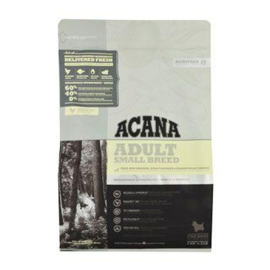 ACANA Recipe Adult Small breed 2 kg