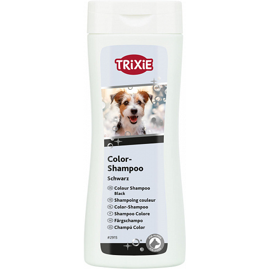 TRIXIE Color šampón - čierny 250 ml - pre tmavé alebo čierne psy