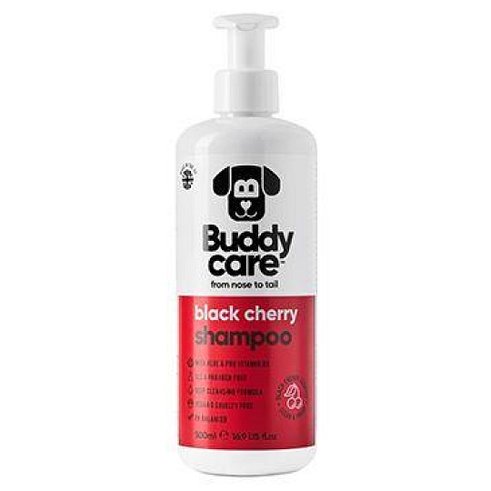 Šampon pro psy Buddycare Black Cherry 500ml Šampon pro psy Buddycare Black Cherry 500ml