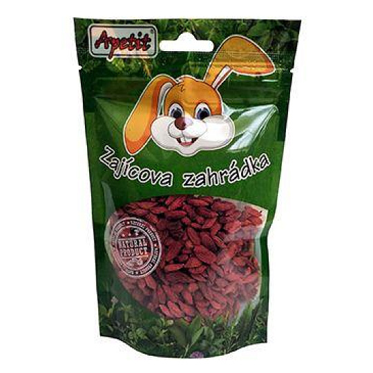 Apetit zajacova záhradka Kustovnica (Goji), plod 100g Apetit zajacova záhradka Kustovnica (Goji), plod 100g